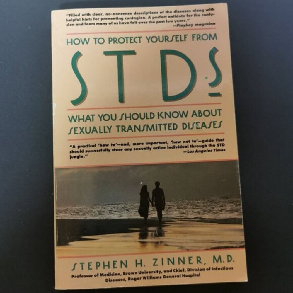 1980s How To Protect Yourself from STD's Book Sexually Transmitted Diseases